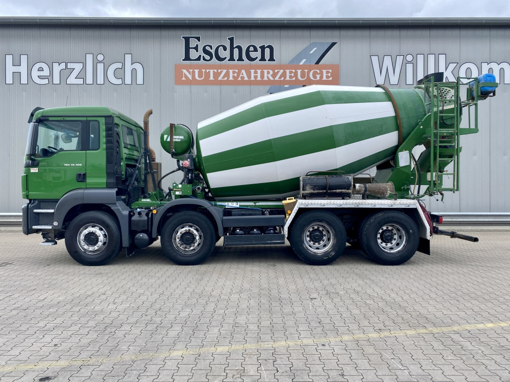 MAN TGS 32.360 8x4 BB / 9 m³ Stetter-Aufbau - Автобетонозмішувач: фото 2 MAN TGS 32.360 8x4 BB / 9 m³ Stetter-Aufbau - Автобетонозмішувач: фото 2