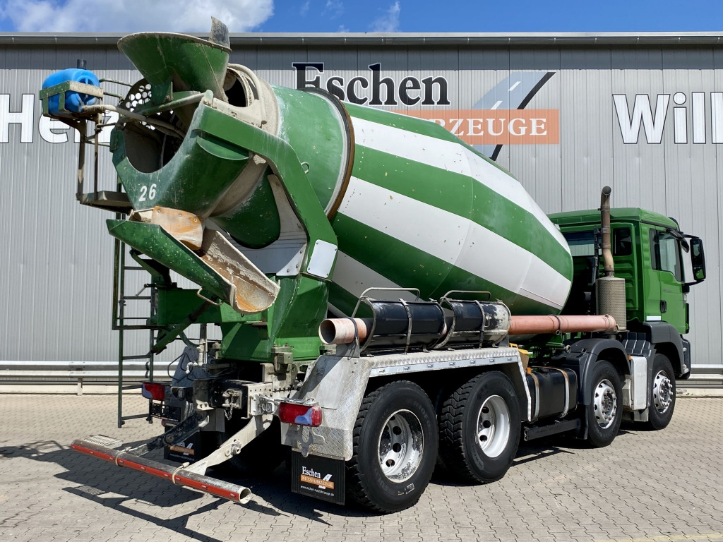 MAN TGS 32.360 8x4 BB / 9 m³ Stetter-Aufbau - Автобетонозмішувач: фото 5 MAN TGS 32.360 8x4 BB / 9 m³ Stetter-Aufbau - Автобетонозмішувач: фото 5