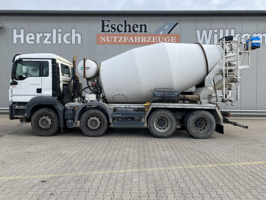MAN TGS 32.360 8x4 BB / 9 m³ Stetter-Aufbau - Автобетонозмішувач: фото 2 MAN TGS 32.360 8x4 BB / 9 m³ Stetter-Aufbau - Автобетонозмішувач: фото 2