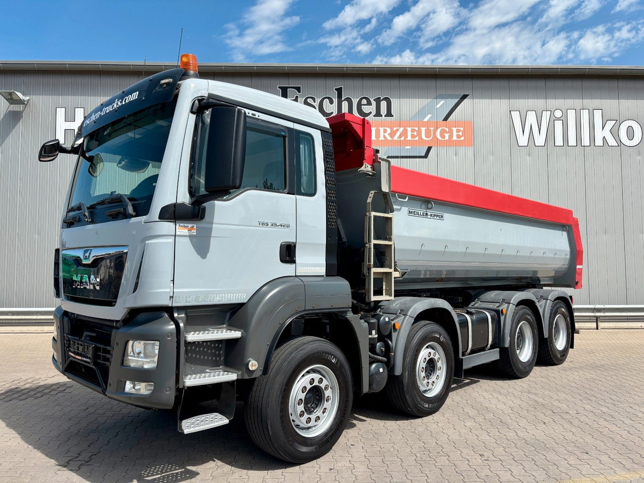 MAN TGS 35.420 8x4 BL | MEILLER*Rollplane*Navi*Klima - Скіповий навантажувач вантажівка: фото 1 MAN TGS 35.420 8x4 BL | MEILLER*Rollplane*Navi*Klima - Скіповий навантажувач вантажівка: фото 1