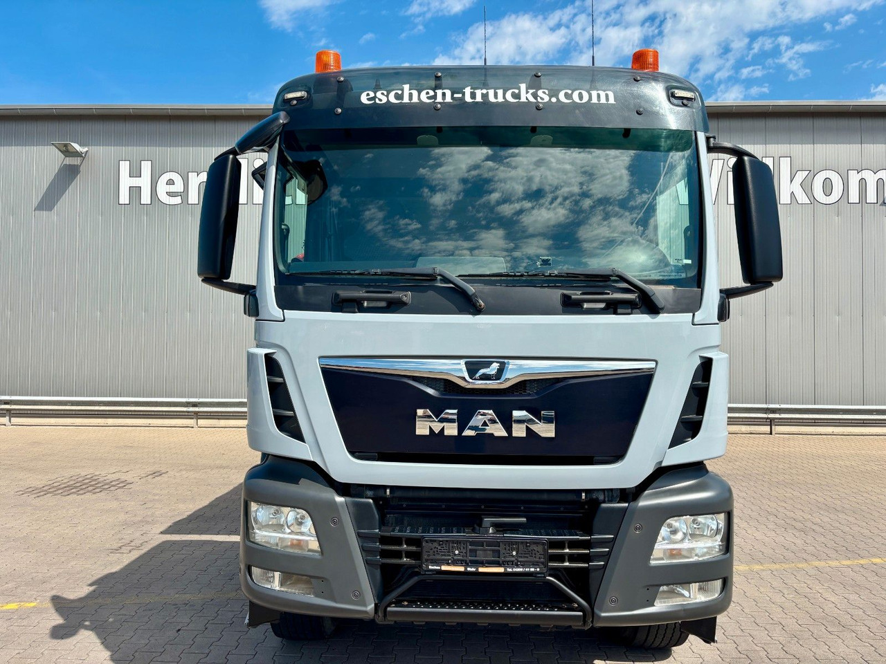 Скіповий навантажувач вантажівка MAN TGS 35.420 8x4 BL | MEILLER*Rollplane*Navi*Klima: фото 9