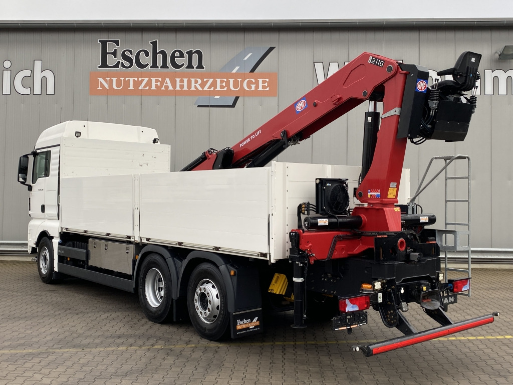 MAN TGX 26.500 6x2-4 LL / HMF 2110 L-MC Kran - Бортова вантажівка/ Платформа, Вантажівка з маніпулятором: фото 3 MAN TGX 26.500 6x2-4 LL / HMF 2110 L-MC Kran - Бортова вантажівка/ Платформа, Вантажівка з маніпулятором: фото 3