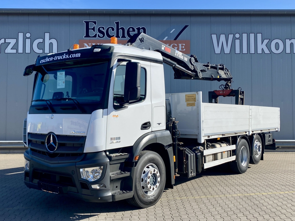 Mercedes-Benz 2533 L 6x2 / HIAB X-HIDUO 188/ES-3 Kran - Бортова вантажівка/ Платформа, Вантажівка з маніпулятором: фото 1 Mercedes-Benz 2533 L 6x2 / HIAB X-HIDUO 188/ES-3 Kran - Бортова вантажівка/ Платформа, Вантажівка з маніпулятором: фото 1