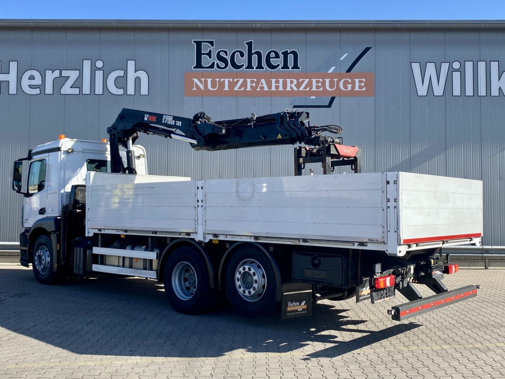Mercedes-Benz 2533 L 6x2 / HIAB X-HIDUO 188/ES-3 Kran - Бортова вантажівка/ Платформа, Вантажівка з маніпулятором: фото 4 Mercedes-Benz 2533 L 6x2 / HIAB X-HIDUO 188/ES-3 Kran - Бортова вантажівка/ Платформа, Вантажівка з маніпулятором: фото 4