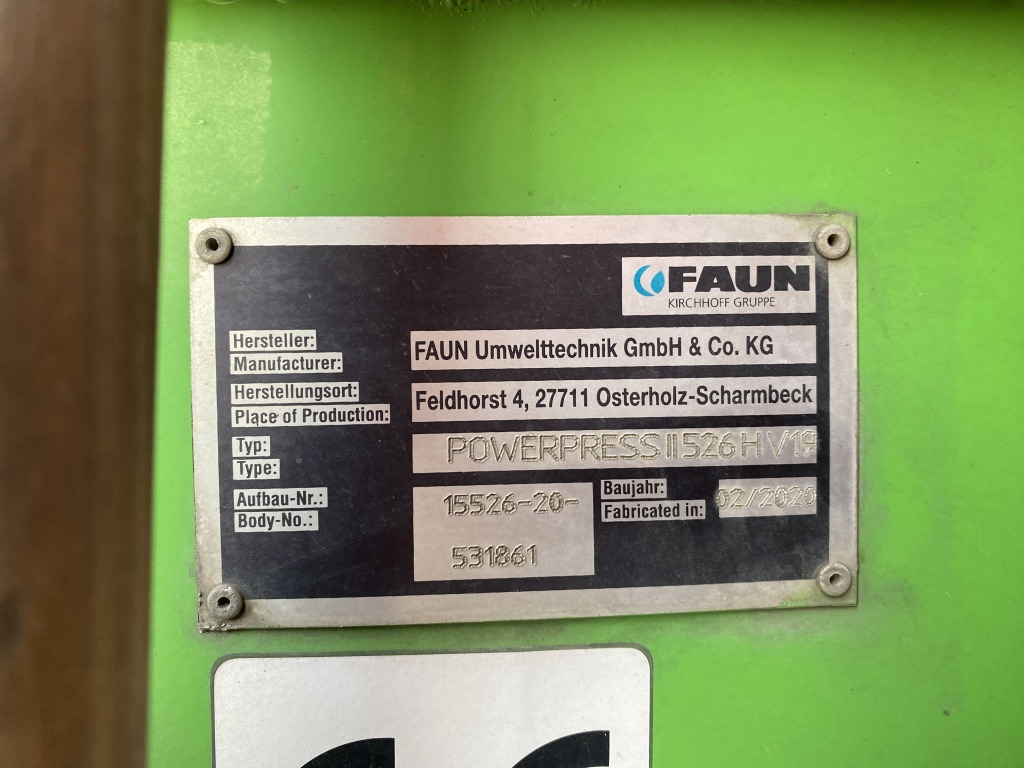 Mercedes-Benz 2533 L 6x2 - Сміттєвози: фото 3 Mercedes-Benz 2533 L 6x2 - Сміттєвози: фото 3