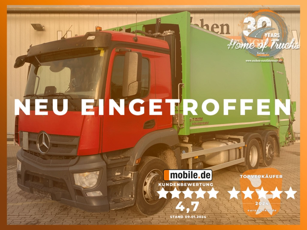 Mercedes-Benz 2533 L 6x2 - Сміттєвози: фото 1 Mercedes-Benz 2533 L 6x2 - Сміттєвози: фото 1