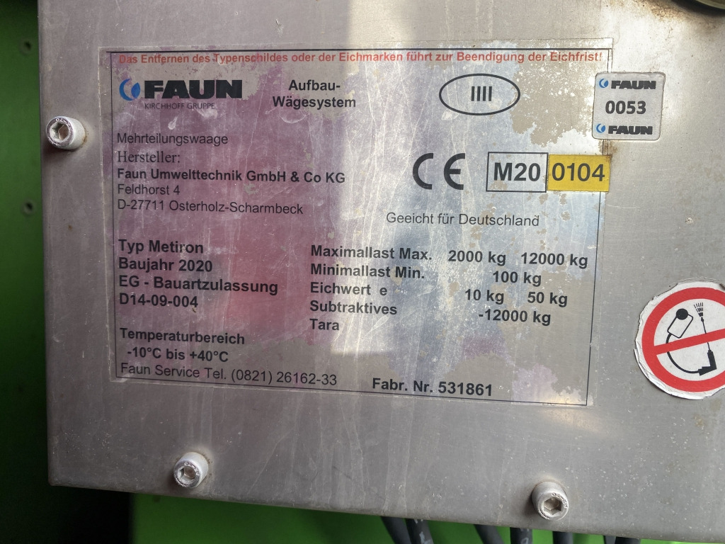 Mercedes-Benz 2533 L 6x2 - Сміттєвози: фото 4 Mercedes-Benz 2533 L 6x2 - Сміттєвози: фото 4