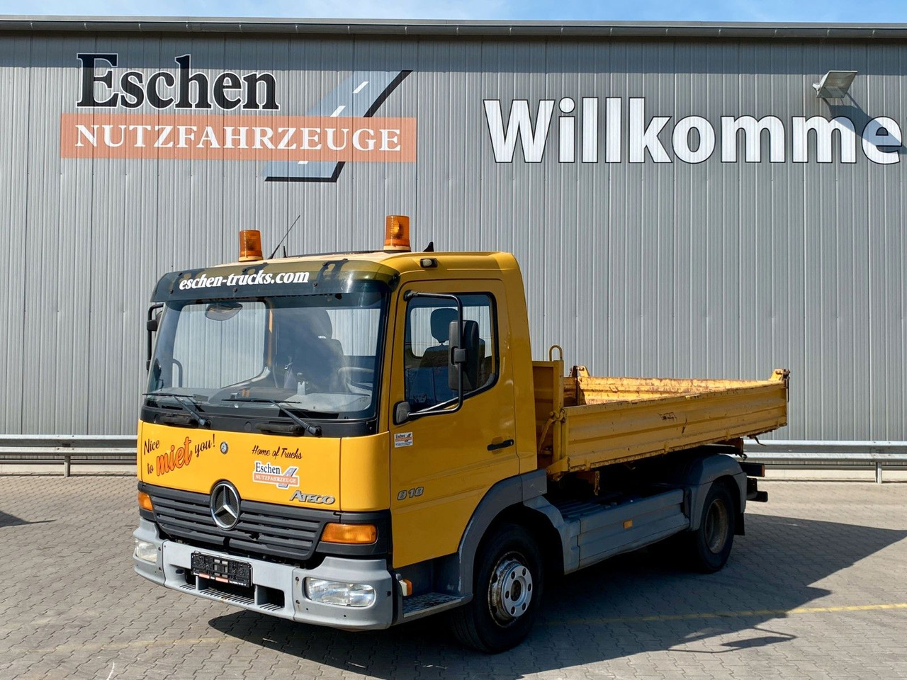 Mercedes-Benz 818 Atego | MEILLER*6-Gang manuell*AHK*Klima*ABS - Самоскид вантажівка: фото 2 Mercedes-Benz 818 Atego | MEILLER*6-Gang manuell*AHK*Klima*ABS - Самоскид вантажівка: фото 2