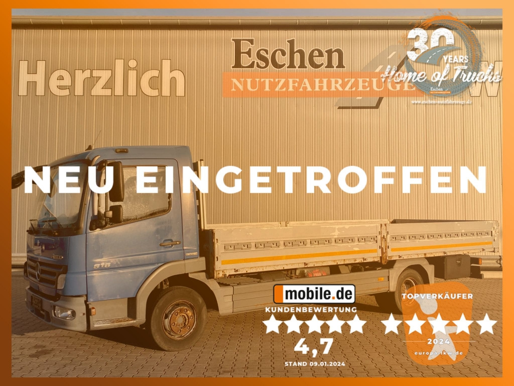 Mercedes-Benz 818 Atego - Бортова вантажівка/ Платформа: фото 1 Mercedes-Benz 818 Atego - Бортова вантажівка/ Платформа: фото 1