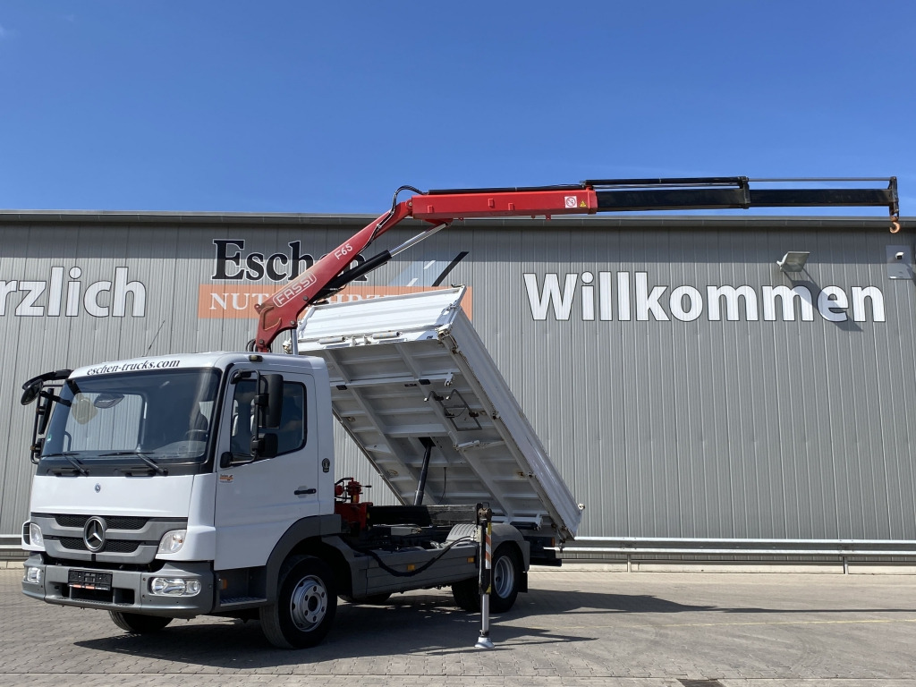 Mercedes-Benz 818 K Atego / Fassi F65 A Kran - Самоскид вантажівка, Вантажівка з маніпулятором: фото 1 Mercedes-Benz 818 K Atego / Fassi F65 A Kran - Самоскид вантажівка, Вантажівка з маніпулятором: фото 1