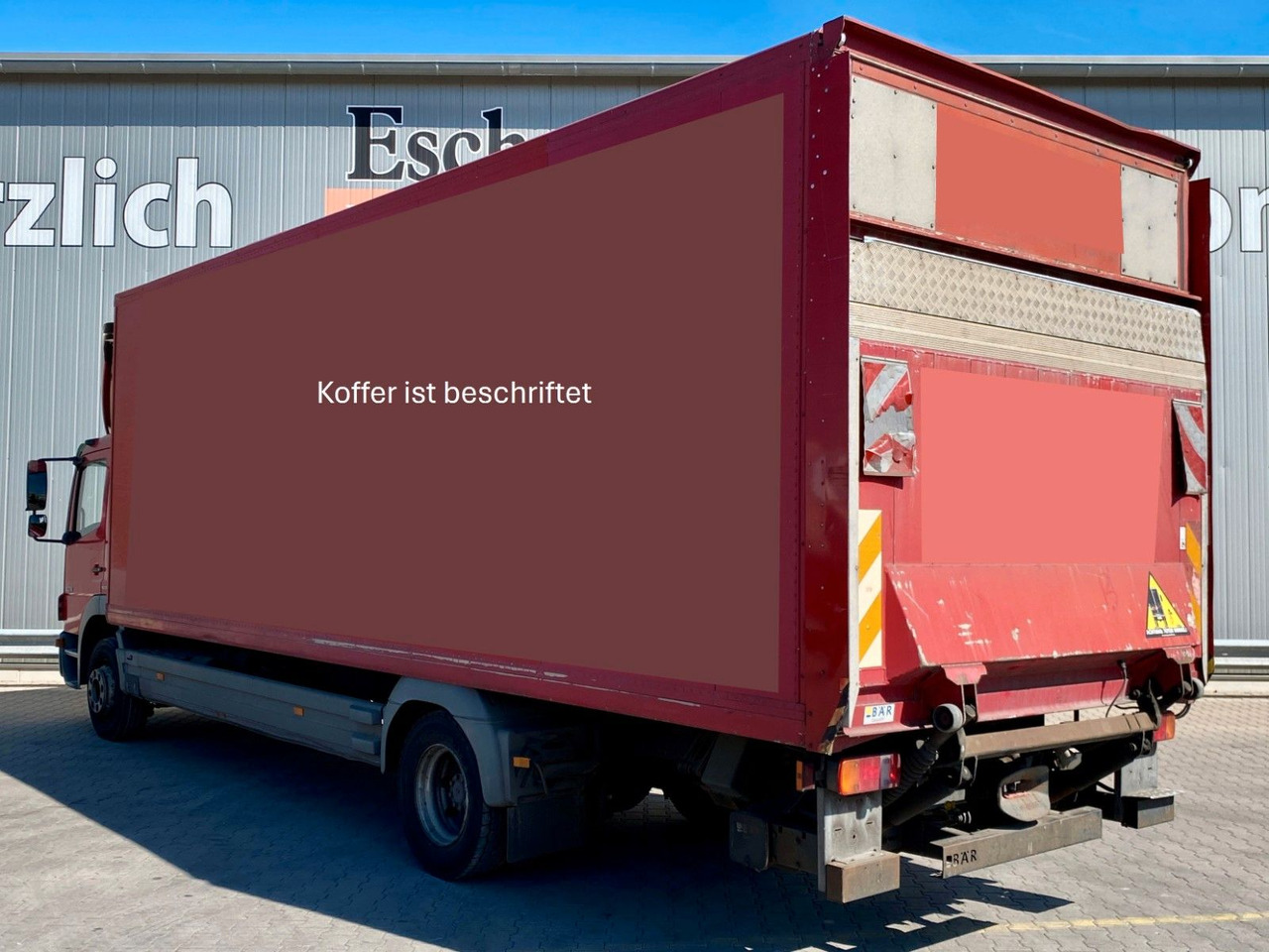Mercedes-Benz Atego 1224 | BÄR LBW 1,50to*3x Sitze*Klima*AHK - Вантажівка з закритим кузовом: фото 3 Mercedes-Benz Atego 1224 | BÄR LBW 1,50to*3x Sitze*Klima*AHK - Вантажівка з закритим кузовом: фото 3