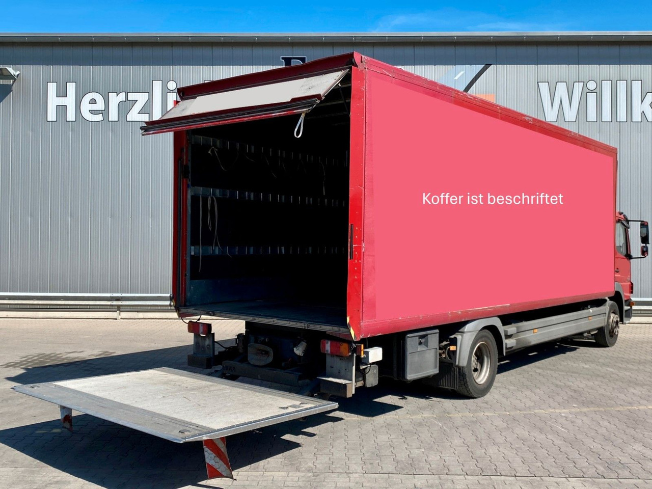 Mercedes-Benz Atego 1224 | BÄR LBW 1,50to*3x Sitze*Klima*AHK - Вантажівка з закритим кузовом: фото 5 Mercedes-Benz Atego 1224 | BÄR LBW 1,50to*3x Sitze*Klima*AHK - Вантажівка з закритим кузовом: фото 5