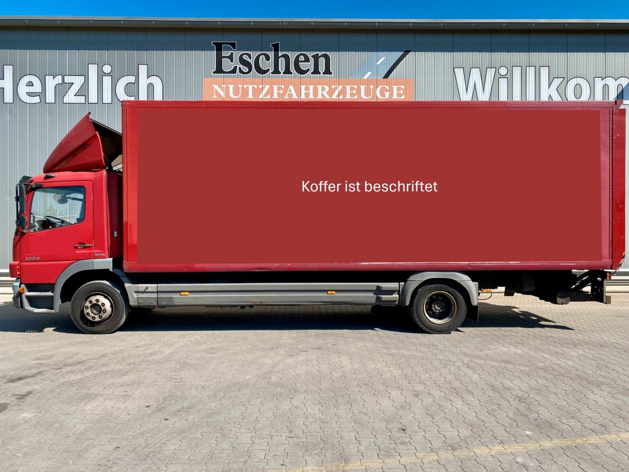 Mercedes-Benz Atego 1224 | BÄR LBW 1,50to*3x Sitze*Klima*AHK - Вантажівка з закритим кузовом: фото 2 Mercedes-Benz Atego 1224 | BÄR LBW 1,50to*3x Sitze*Klima*AHK - Вантажівка з закритим кузовом: фото 2