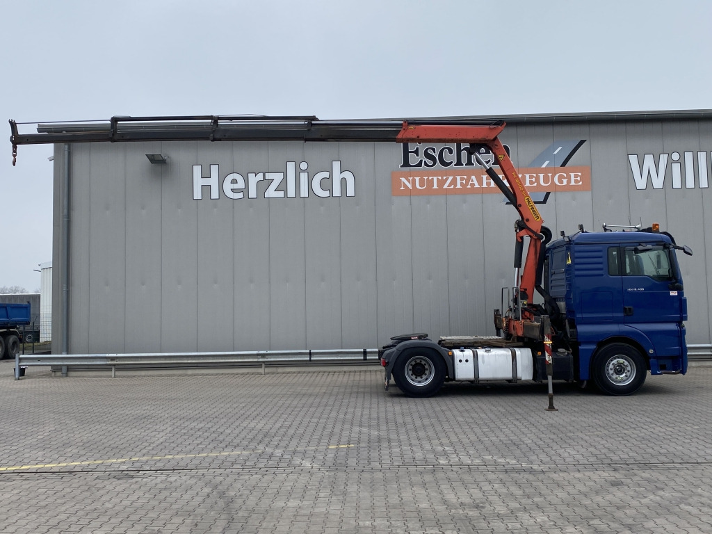 Тягач MAN TGX 18.400 4x2 BLS / Palfinger PK18.502 Kran: фото 7