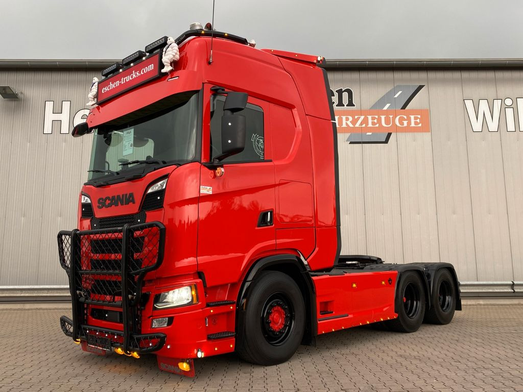Тягач Scania S 730 6x4 |V8*Opticruise*Retarder*Voll-Leder*TOP: фото 1