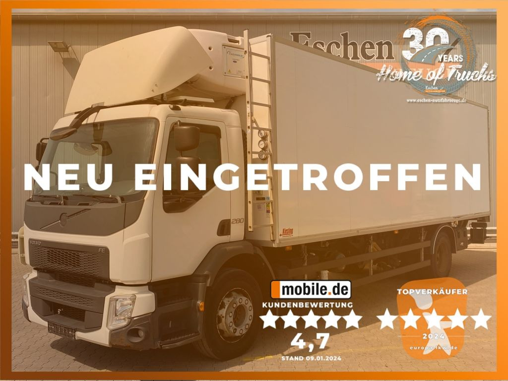Volvo FE 280|CarrierSupra1250MT*Diesel/Netz*LBW 2.0to. - Рефрижератор вантажівка: фото 1 Volvo FE 280|CarrierSupra1250MT*Diesel/Netz*LBW 2.0to. - Рефрижератор вантажівка: фото 1