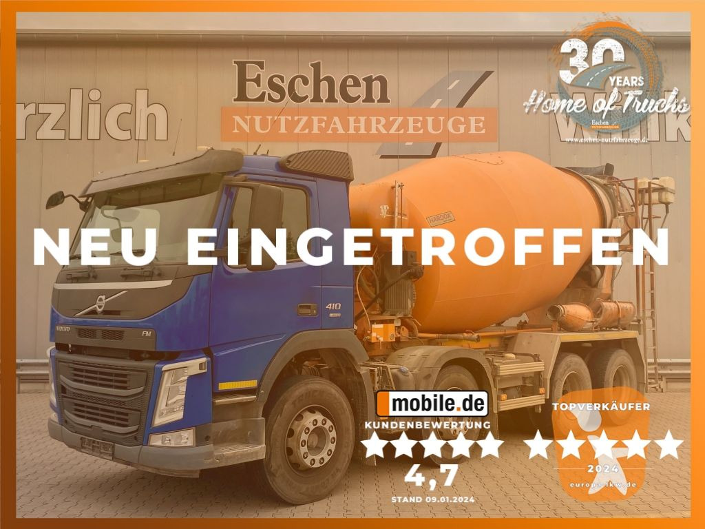 Volvo FM 410 / 8x4 | 9m³ Intermix*I-Shift*Klima*Blatt - Автобетонозмішувач: фото 1 Volvo FM 410 / 8x4 | 9m³ Intermix*I-Shift*Klima*Blatt - Автобетонозмішувач: фото 1
