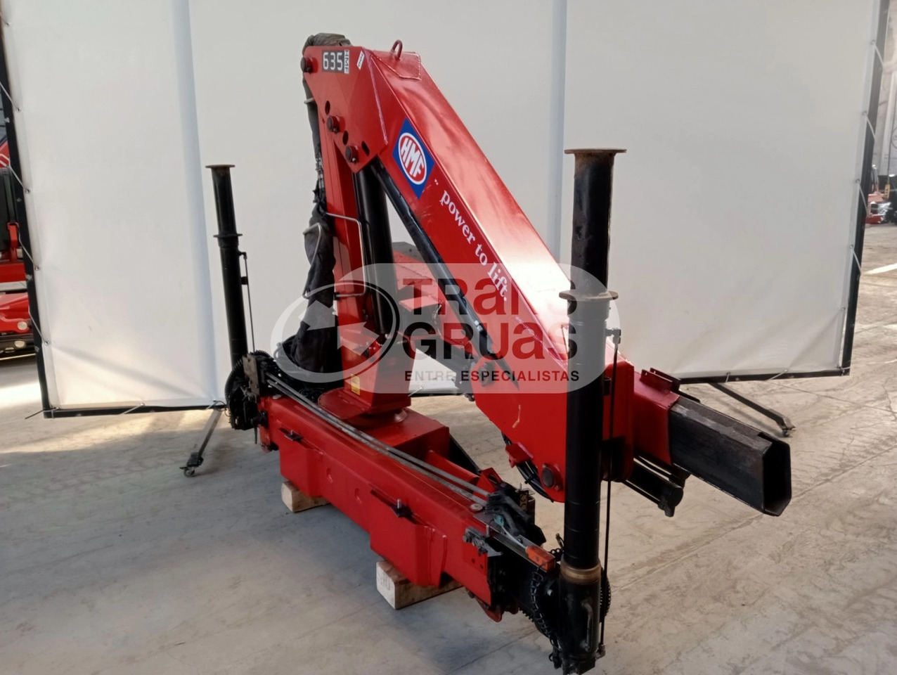 Grúa HMF 635 K2 - Кран-маніпулятор в категорії Вантажівки: фото 2 Grúa HMF 635 K2 - Кран-маніпулятор в категорії Вантажівки: фото 2