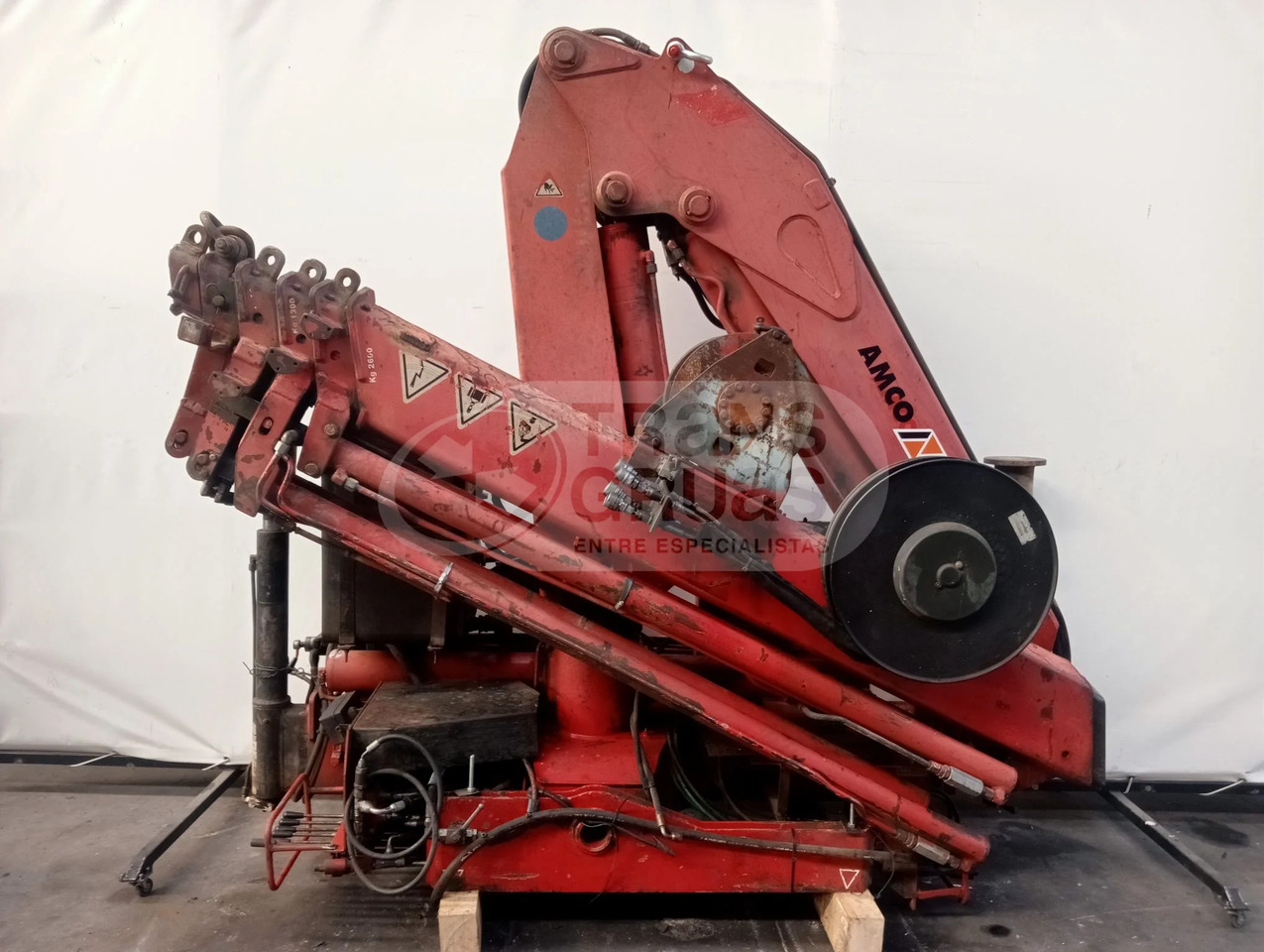 Grúa hidráulica Amco Veba 814 4S - Кран-маніпулятор: фото 4 Grúa hidráulica Amco Veba 814 4S - Кран-маніпулятор: фото 4