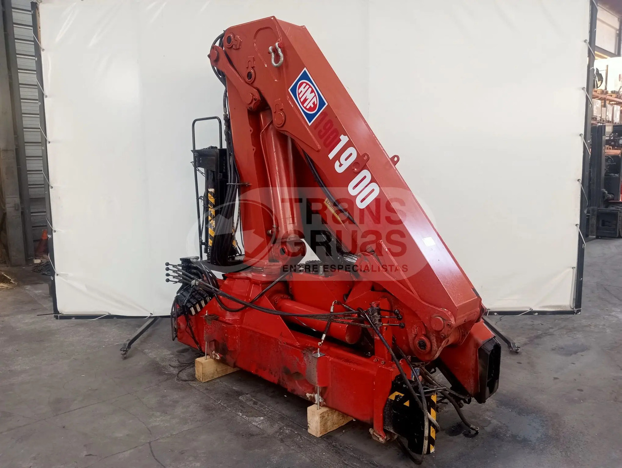 Grúa hidráulica HMF 1903 K5 - Кран-маніпулятор: фото 3 Grúa hidráulica HMF 1903 K5 - Кран-маніпулятор: фото 3