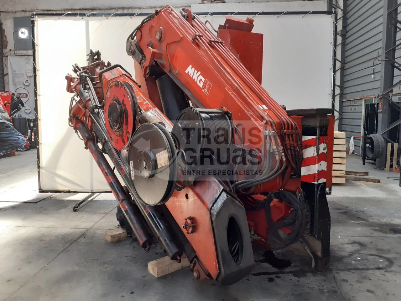 Grúa hidráulica MKG HLK 770 HP - Кран-маніпулятор: фото 2 Grúa hidráulica MKG HLK 770 HP - Кран-маніпулятор: фото 2