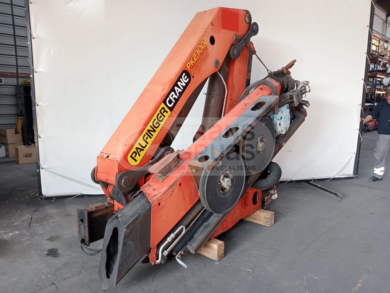 Grúa hidráulica Palfinger PK 23002 - Кран-маніпулятор: фото 1 Grúa hidráulica Palfinger PK 23002 - Кран-маніпулятор: фото 1