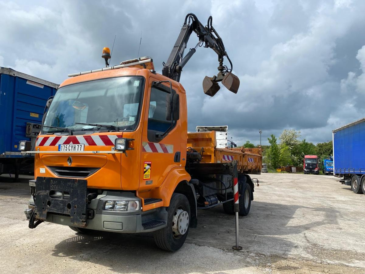 Renault Midlum 180 - Самоскид вантажівка, Вантажівка з маніпулятором: фото 4 Renault Midlum 180 - Самоскид вантажівка, Вантажівка з маніпулятором: фото 4