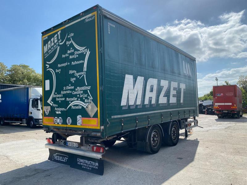 Trouillet - Тентований причіп: фото 3 Trouillet - Тентований причіп: фото 3