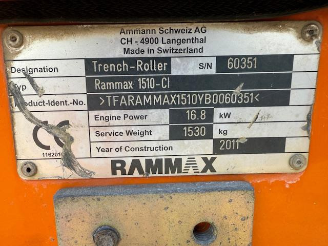 Ammann Rammax 1510-CI - Міні коток: фото 5 Ammann Rammax 1510-CI - Міні коток: фото 5