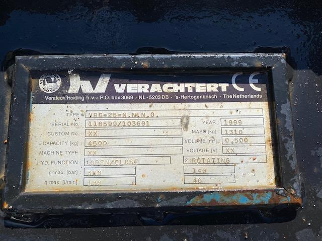 Verachtert VRG 25 - Грейфер в категорії Будівельна техніка: фото 5 Verachtert VRG 25 - Грейфер в категорії Будівельна техніка: фото 5