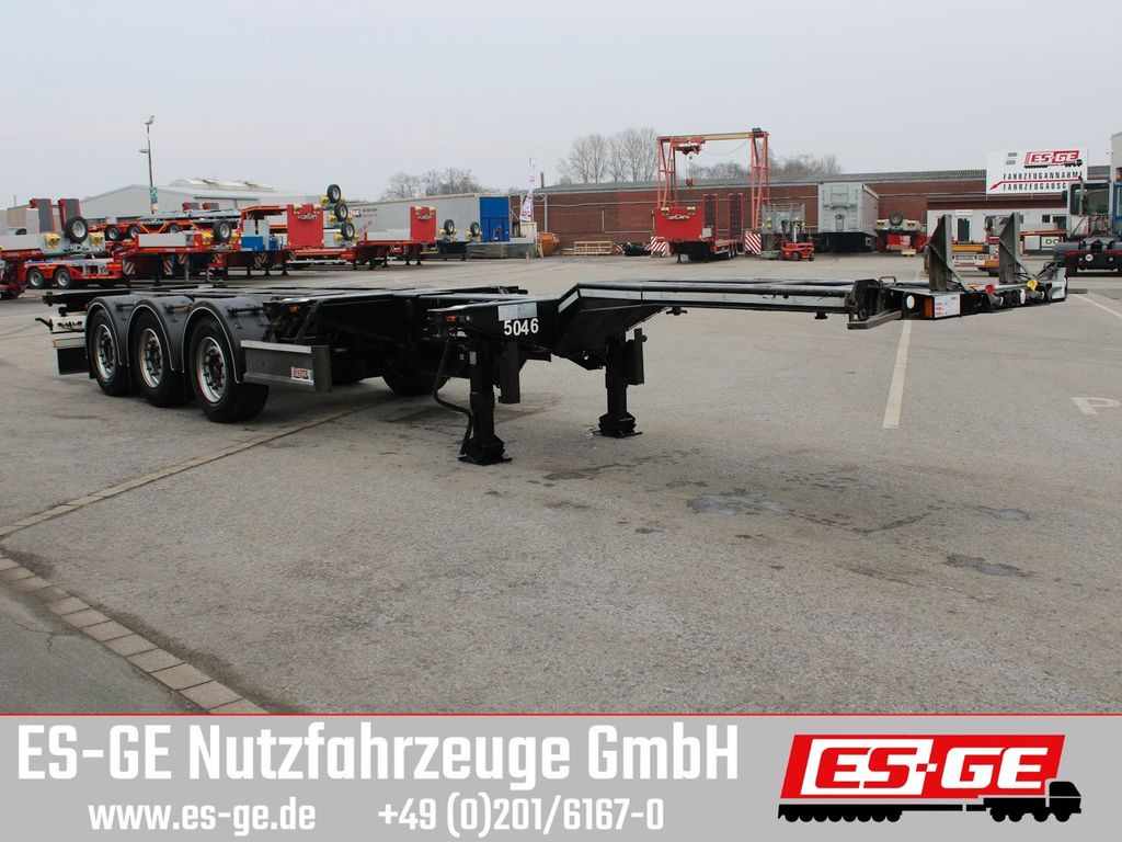 D-TEC 3-Achs-Containerchassis Multi - Контейнеровоз/ Змінний кузов напівпричіп: фото 3 D-TEC 3-Achs-Containerchassis Multi - Контейнеровоз/ Змінний кузов напівпричіп: фото 3