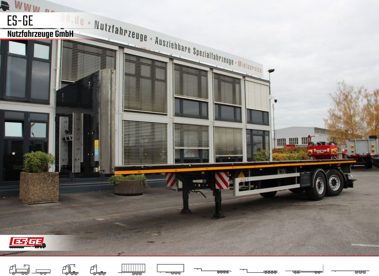 ES-GE 2-Achs-Sattelanhänger - Бортовий напівпричіп/ Платформа: фото 2 ES-GE 2-Achs-Sattelanhänger - Бортовий напівпричіп/ Платформа: фото 2