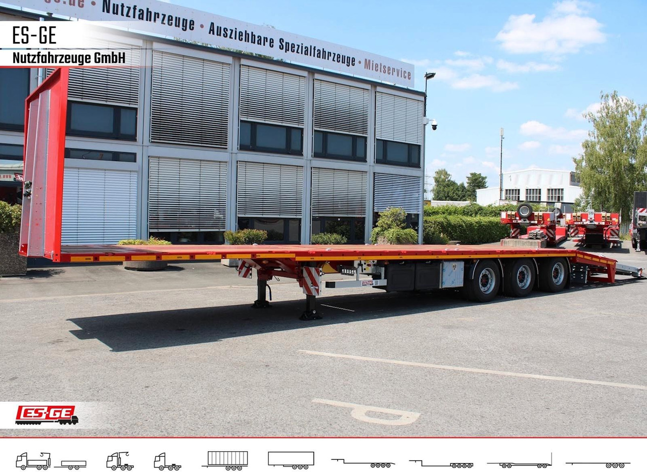 Бортовий напівпричіп/ Платформа ES-GE 3-Achs Megatrailer, hydr. Heckabsenkung: фото 9 Бортовий напівпричіп/ Платформа ES-GE 3-Achs Megatrailer, hydr. Heckabsenkung: фото 9