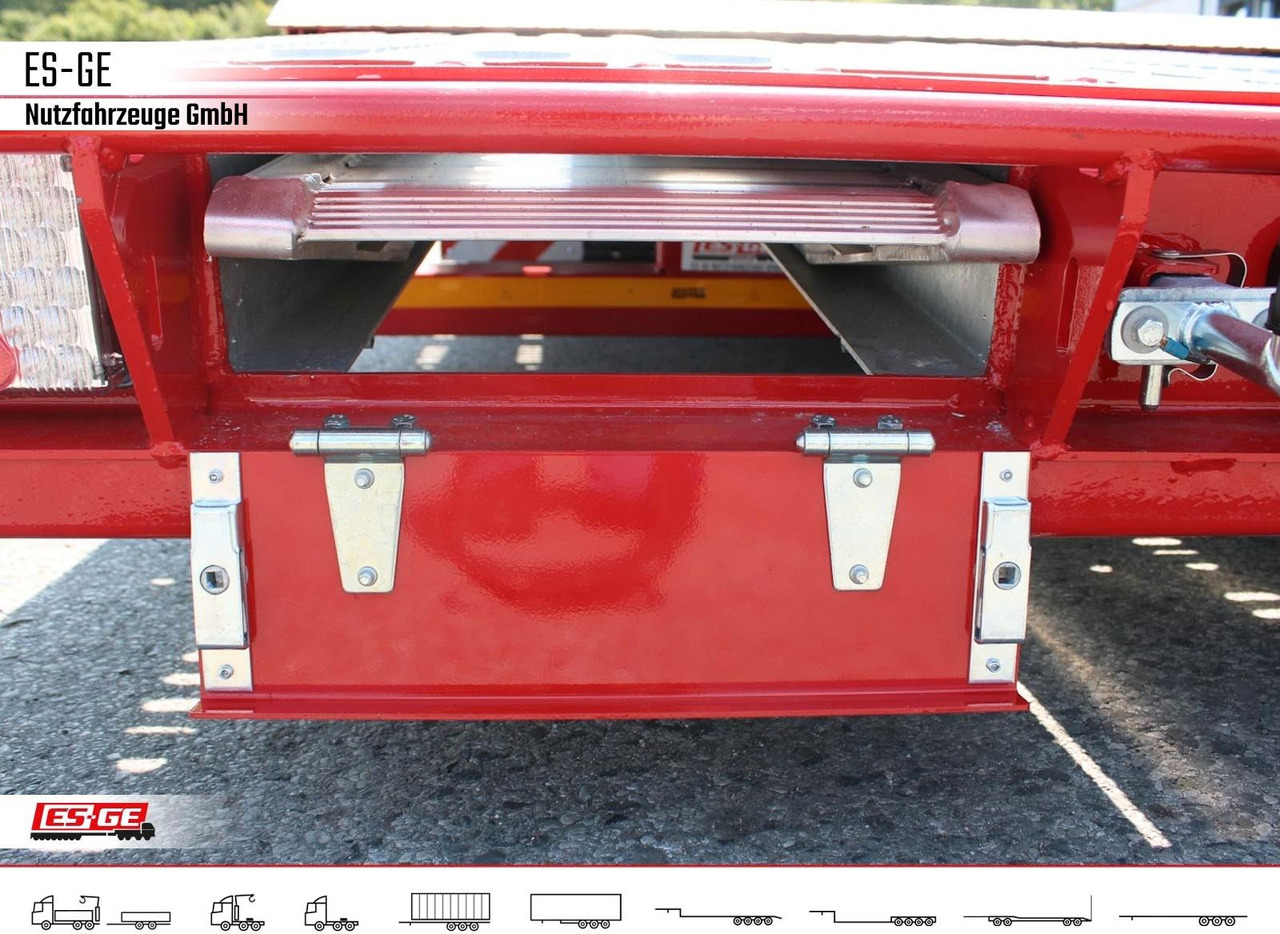 Бортовий напівпричіп/ Платформа ES-GE 3-Achs Megatrailer, hydr. Heckabsenkung: фото 7 Бортовий напівпричіп/ Платформа ES-GE 3-Achs Megatrailer, hydr. Heckabsenkung: фото 7