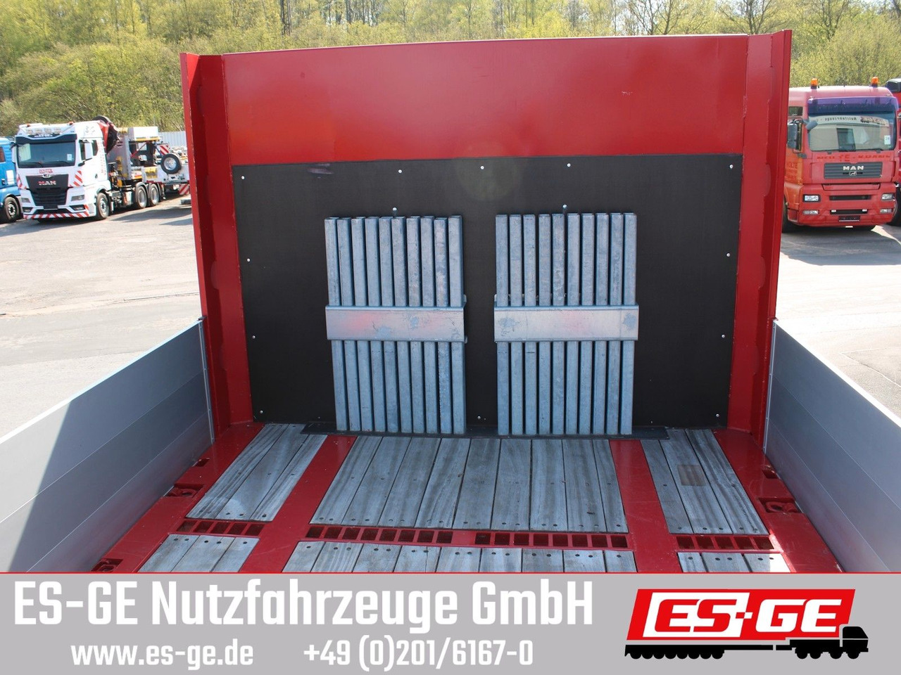 ES-GE 3-Achs Sattelanhänger -Bordwände - Бортовий напівпричіп/ Платформа: фото 5 ES-GE 3-Achs Sattelanhänger -Bordwände - Бортовий напівпричіп/ Платформа: фото 5