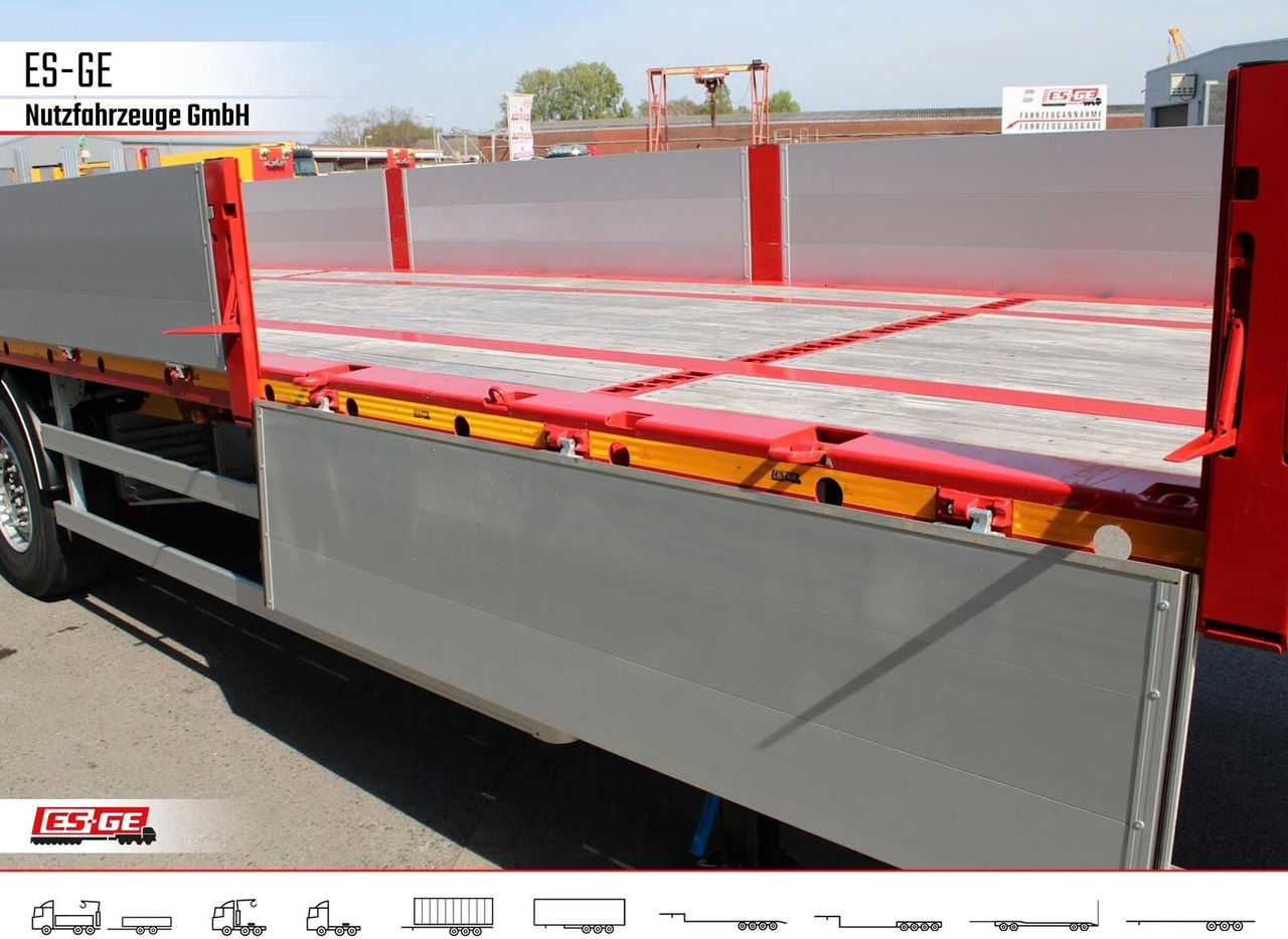 ES-GE 3-Achs Sattelanhänger -Bordwände - Бортовий напівпричіп/ Платформа: фото 3 ES-GE 3-Achs Sattelanhänger -Bordwände - Бортовий напівпричіп/ Платформа: фото 3