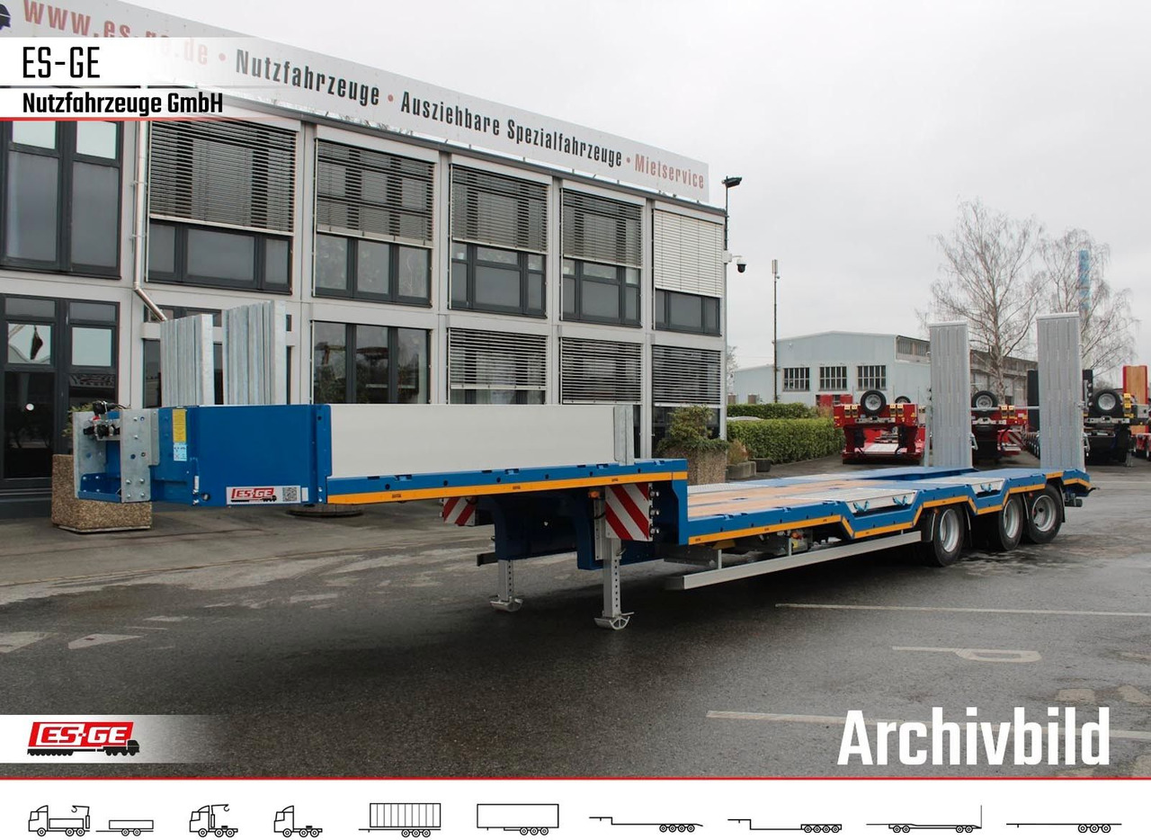 ES-GE 3-Achs-Satteltieflader - Radmulden - Низькорамна платформа напівпричіп: фото 2 ES-GE 3-Achs-Satteltieflader - Radmulden - Низькорамна платформа напівпричіп: фото 2
