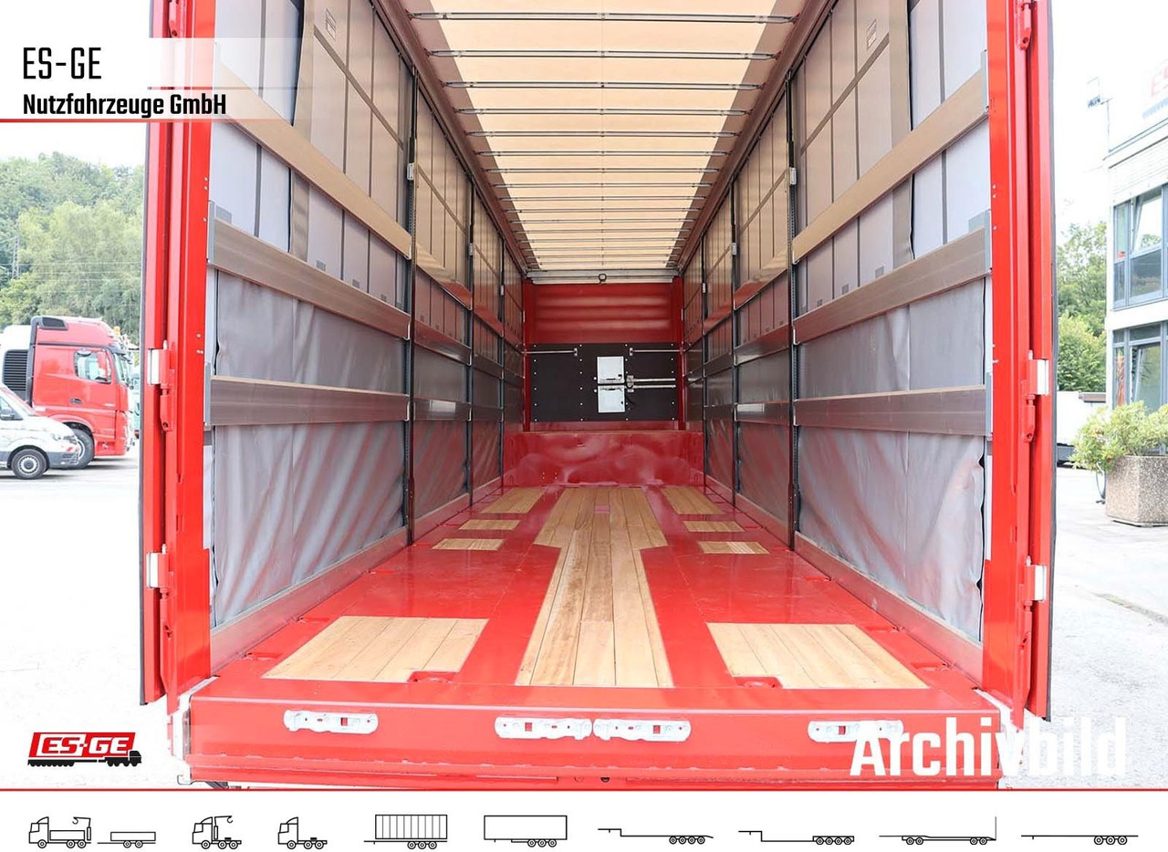 ES-GE 4-Achs-Satteltieflader mit Curtainsider-Aufbau - Низькорамна платформа напівпричіп: фото 2 ES-GE 4-Achs-Satteltieflader mit Curtainsider-Aufbau - Низькорамна платформа напівпричіп: фото 2