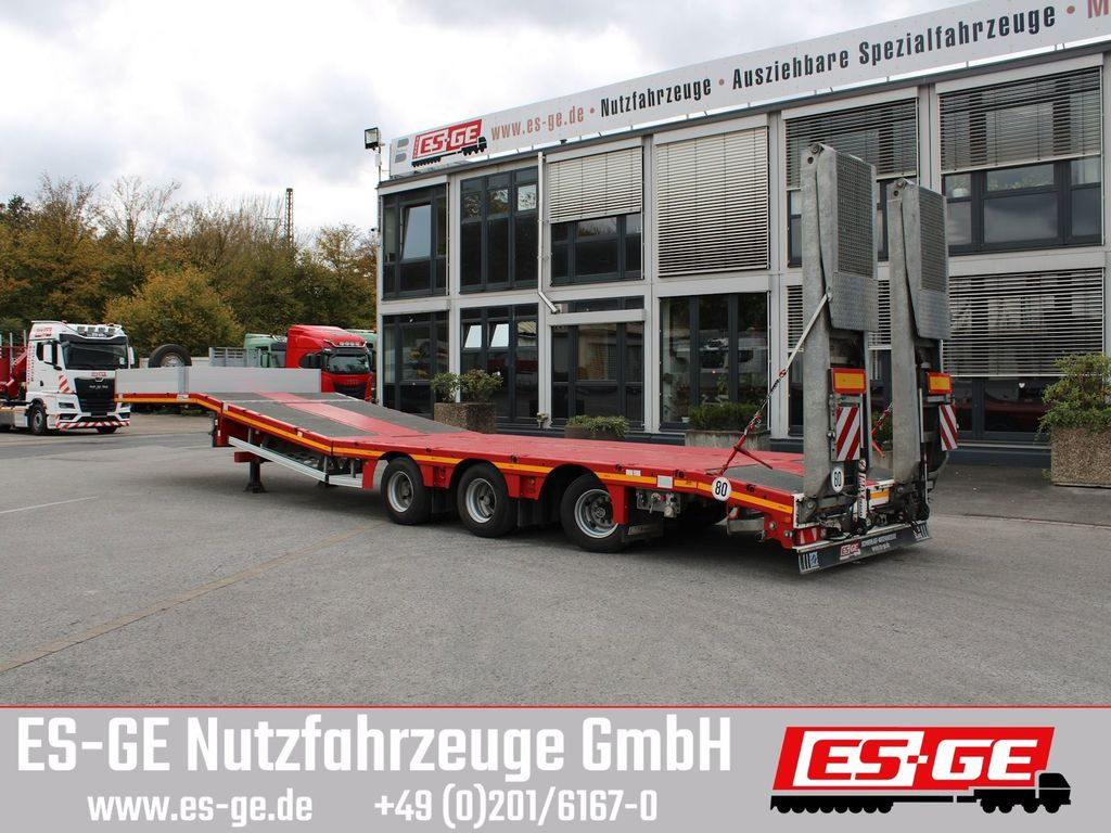 Faymonville MAX Trailer MAX100 Semi-Tieflader Hebebett - Низькорамна платформа напівпричіп: фото 1 Faymonville MAX Trailer MAX100 Semi-Tieflader Hebebett - Низькорамна платформа напівпричіп: фото 1