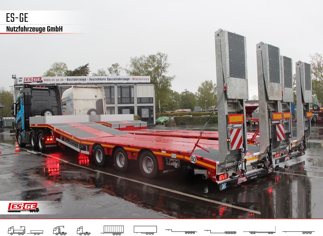 Faymonville MAX Trailer MAX100 Semi-Tieflader Hebebett - Низькорамна платформа напівпричіп: фото 1 Faymonville MAX Trailer MAX100 Semi-Tieflader Hebebett - Низькорамна платформа напівпричіп: фото 1