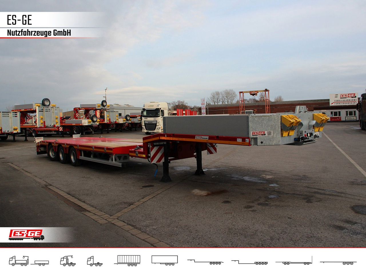 Faymonville MAX Trailer MAX100 Semi-Tieflader - Низькорамна платформа напівпричіп: фото 4 Faymonville MAX Trailer MAX100 Semi-Tieflader - Низькорамна платформа напівпричіп: фото 4