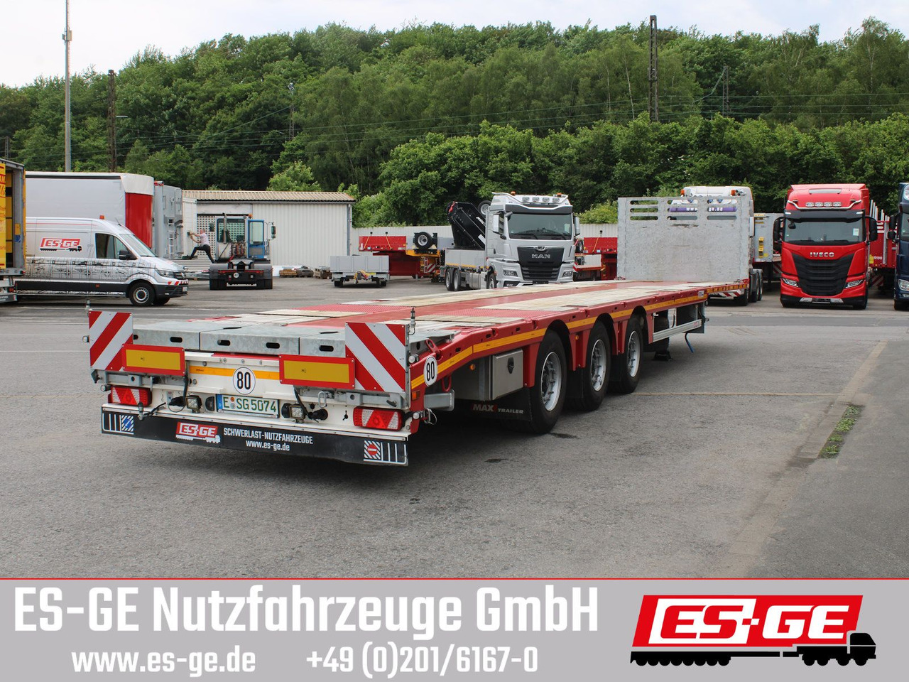 Faymonville MAX Trailer MAX200 Sattelanhänger Megatrailer - Бортовий напівпричіп/ Платформа: фото 3 Faymonville MAX Trailer MAX200 Sattelanhänger Megatrailer - Бортовий напівпричіп/ Платформа: фото 3