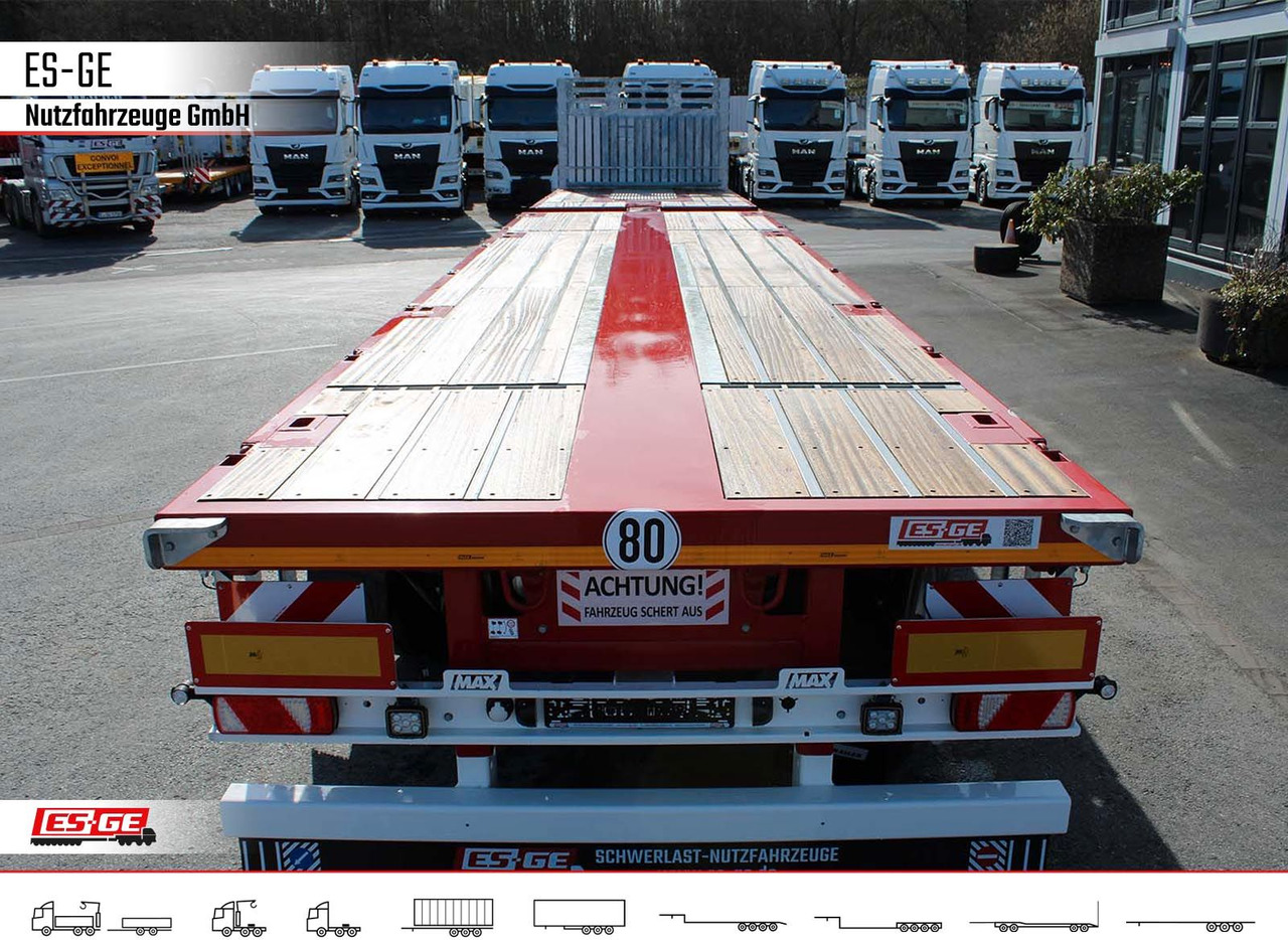 Faymonville MAX Trailer MAX210 Telesattel - Бортовий напівпричіп/ Платформа: фото 4 Faymonville MAX Trailer MAX210 Telesattel - Бортовий напівпричіп/ Платформа: фото 4