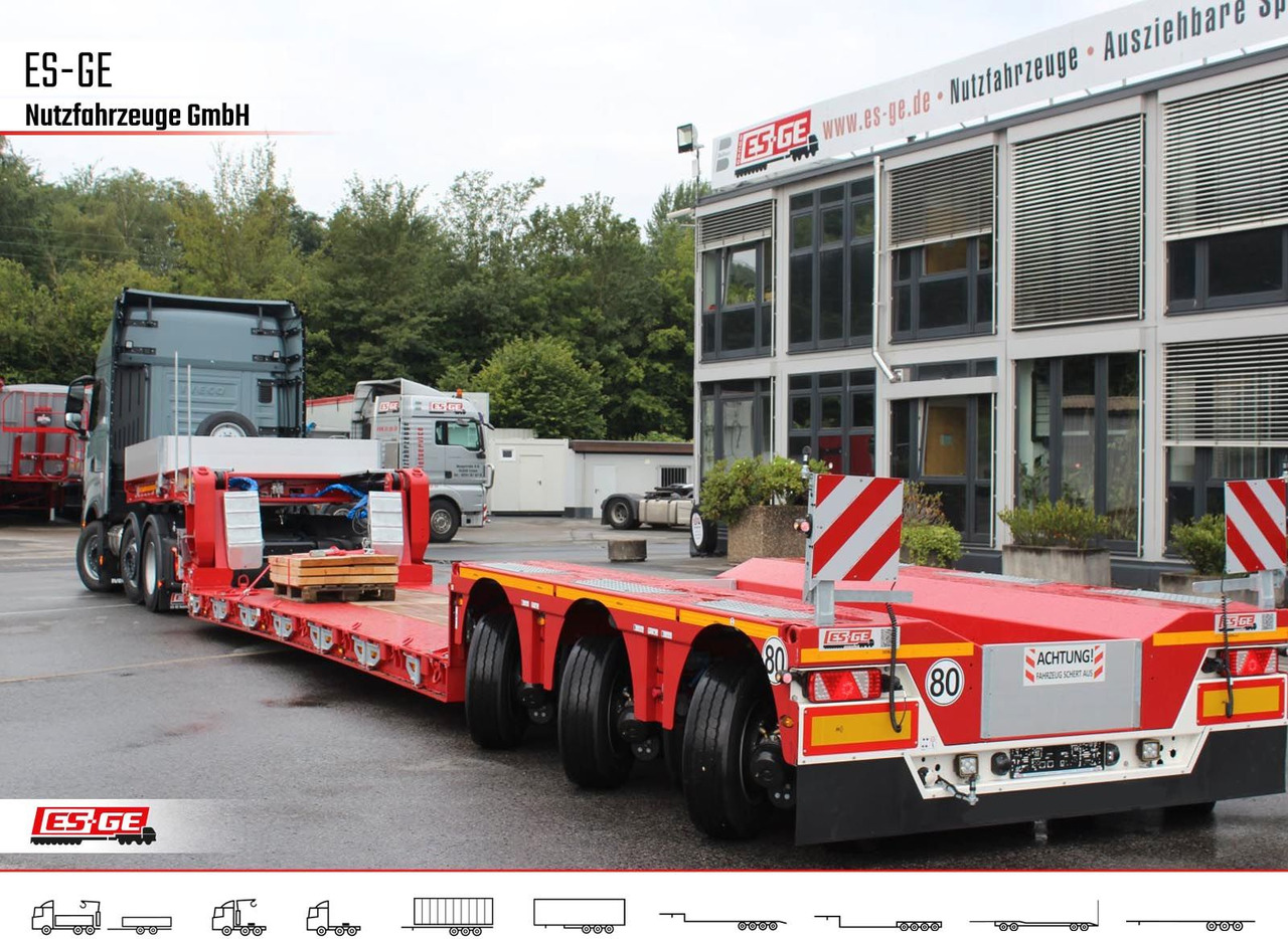 Faymonville MAX Trailer MAX510 Tiefbett 3x12 t PA - Низькорамна платформа напівпричіп: фото 4 Faymonville MAX Trailer MAX510 Tiefbett 3x12 t PA - Низькорамна платформа напівпричіп: фото 4