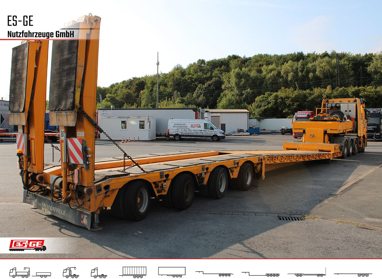 Faymonville Megamax Tiefbett 4x10 t - Низькорамна платформа напівпричіп: фото 3 Faymonville Megamax Tiefbett 4x10 t - Низькорамна платформа напівпричіп: фото 3