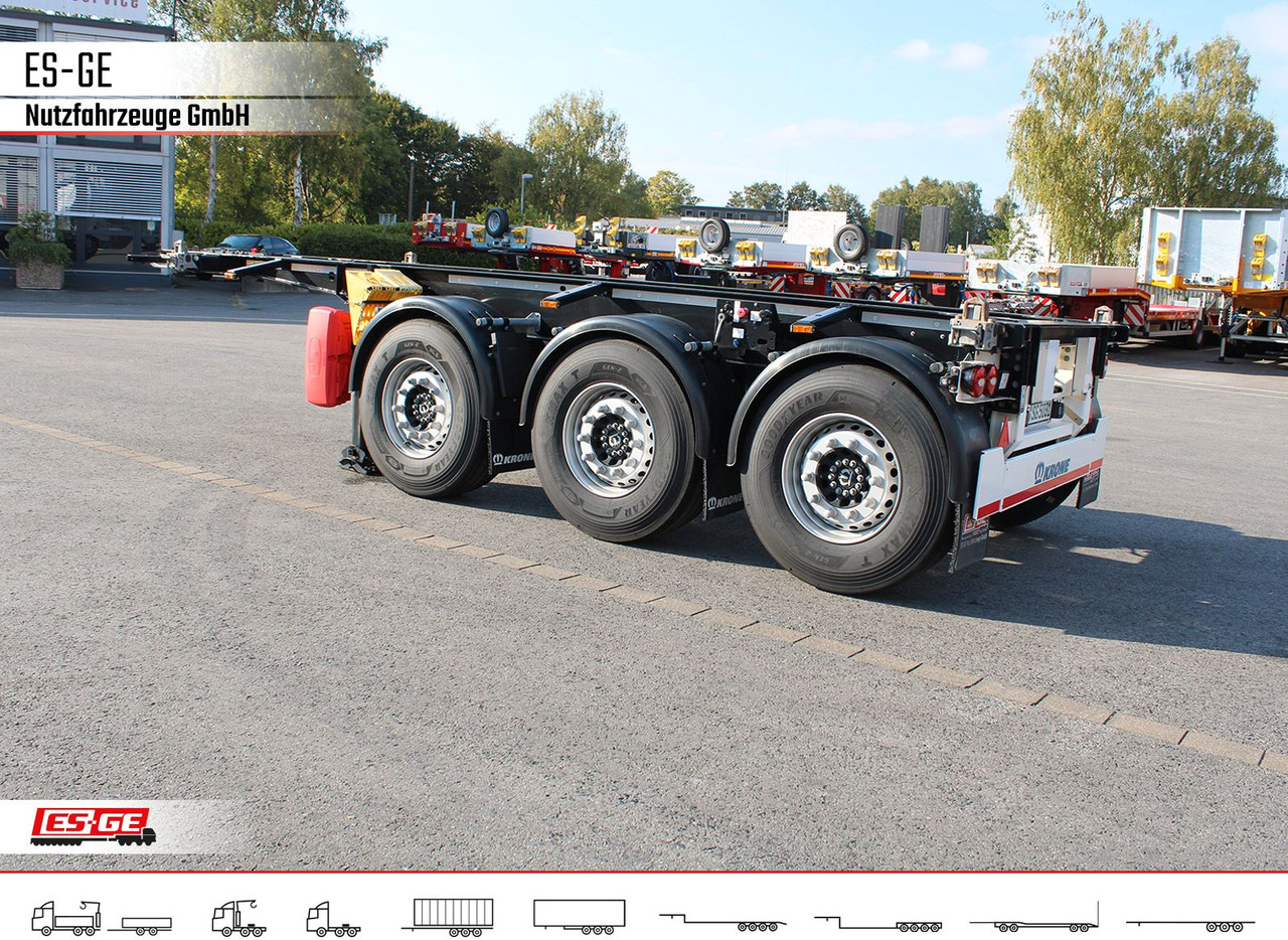 Krone Box Liner 3-Achs-Containerchassis 20' - Контейнеровоз/ Змінний кузов напівпричіп: фото 1 Krone Box Liner 3-Achs-Containerchassis 20' - Контейнеровоз/ Змінний кузов напівпричіп: фото 1