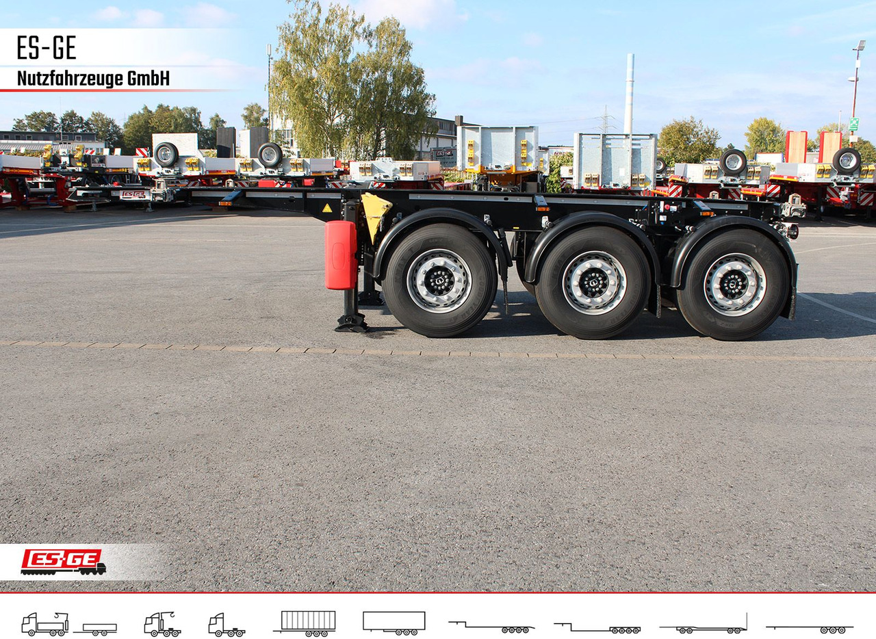 Krone Box Liner 3-Achs-Containerchassis 20' - Контейнеровоз/ Змінний кузов напівпричіп: фото 3 Krone Box Liner 3-Achs-Containerchassis 20' - Контейнеровоз/ Змінний кузов напівпричіп: фото 3