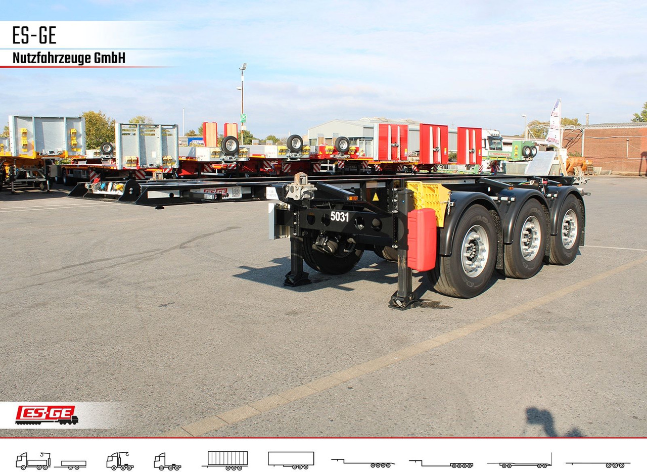 Krone Box Liner 3-Achs-Containerchassis 20' - Контейнеровоз/ Змінний кузов напівпричіп: фото 2 Krone Box Liner 3-Achs-Containerchassis 20' - Контейнеровоз/ Змінний кузов напівпричіп: фото 2