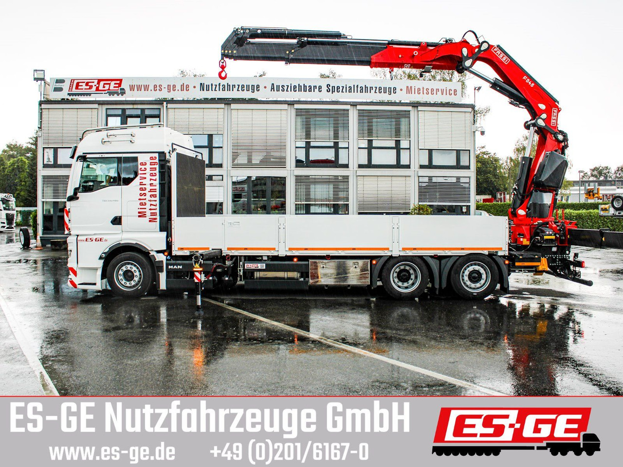 MAN TGX 26.480 6x2-4 LL CH mit Fassi F545RA.2.26 - Бортова вантажівка/ Платформа, Вантажівка з маніпулятором: фото 5 MAN TGX 26.480 6x2-4 LL CH mit Fassi F545RA.2.26 - Бортова вантажівка/ Платформа, Вантажівка з маніпулятором: фото 5