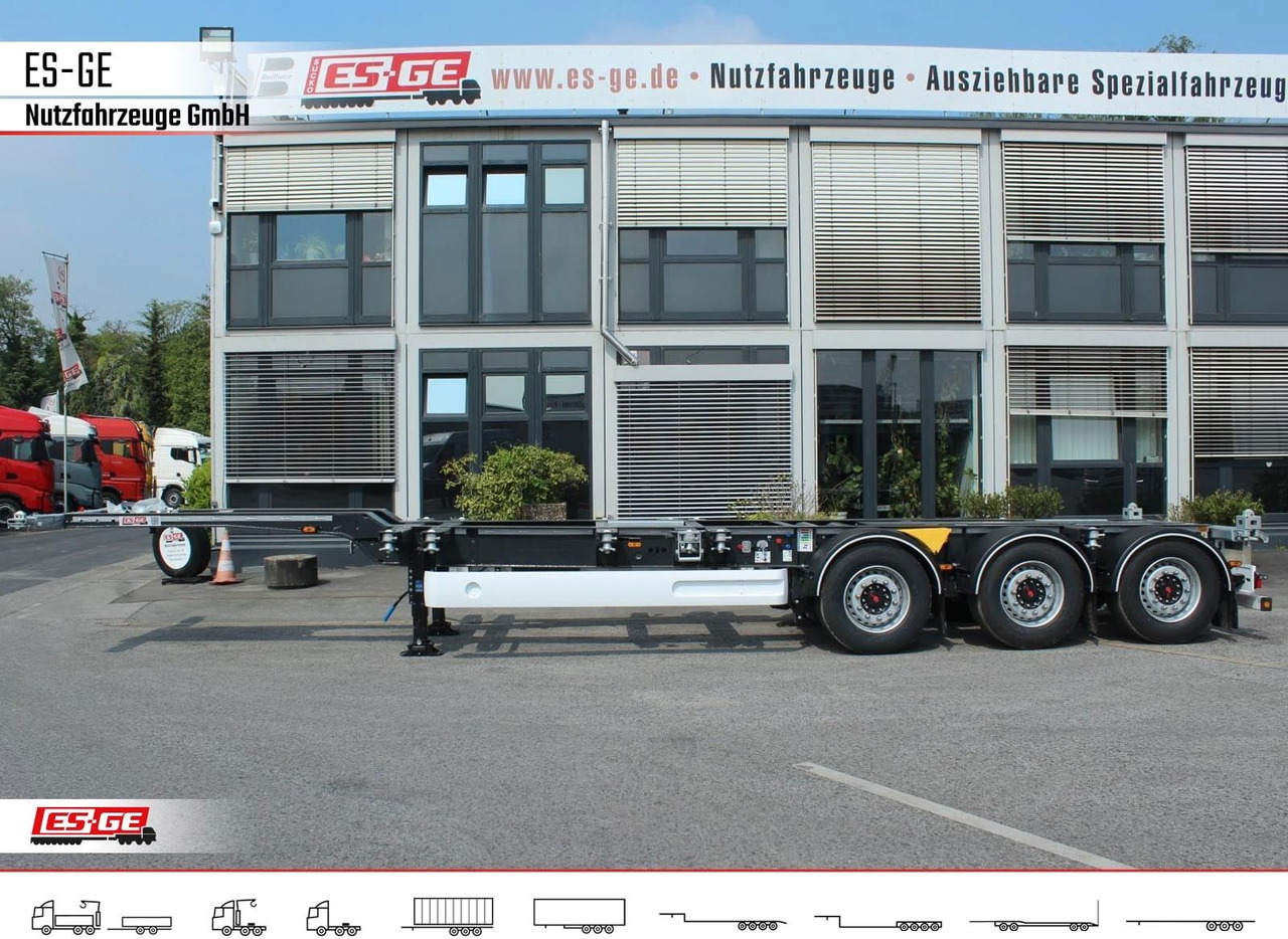 Wielton 3-Achs-Containerchassis - multifunktional - Контейнеровоз/ Змінний кузов напівпричіп: фото 3 Wielton 3-Achs-Containerchassis - multifunktional - Контейнеровоз/ Змінний кузов напівпричіп: фото 3